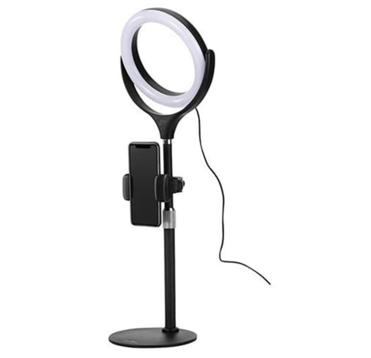 8 LED Ring Light Dimmable Lighting Kit Phone Selfie 40cm Tripod Makeup Live Lamp