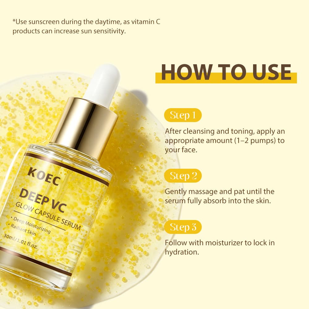 Deep Vitamin C Capsule Facial Liquid